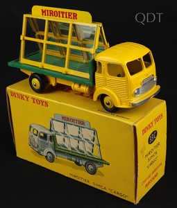 French dinky 33c simca cargo truck miroitier ll921 front