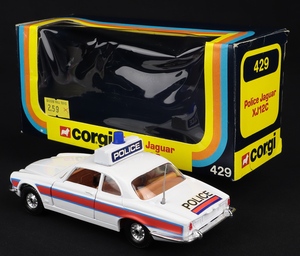 Corgi toys 429 police jaguar xj12c ll941 back