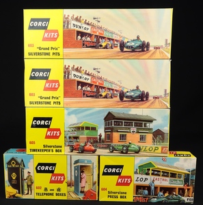 Corgi toys gift set silverstone ll949 kits