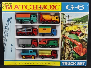 Matchbox g 6 truck set ll954 front