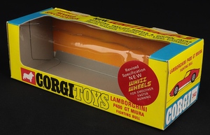 Corgi toys 342 lamborghini with bull mm14 box