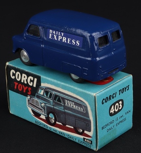 Corgi 403 daily express van ll284 back