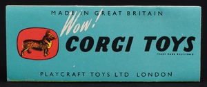Corgi toys 201m austin cambridge saloon mm35 booklet