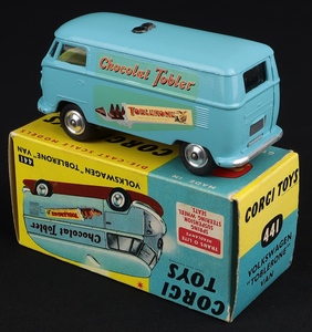 Corgi toys 441 vw toblerone van mm38 back
