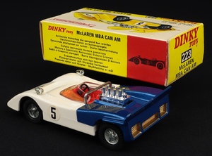 Dinky toys 223 mclaren m8a can am mm53 back