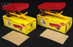 Dinky toys 319 weeks farm trailer mm54 front