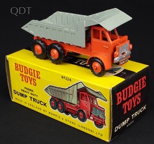 Budgie 226 foden dump truck front