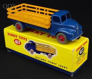 Dinky toys 417 leyland comet lorry mm61 front
