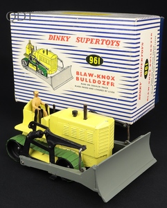 Dinky supertoys 961 blaw knox bulldozer mm66 front