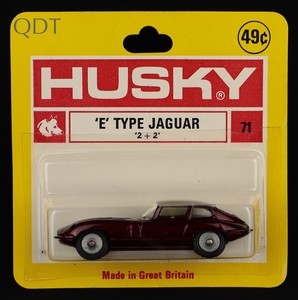 Husky models 71 e type jaguar mm74 front