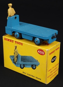 Dinky toys 400 bev electric van mm94 back