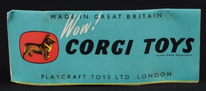 Corgi toys 404 bedford dormobile personnel carrier mm104 booklet