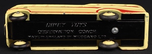 Dinky toys 29f observation coach mm128 base