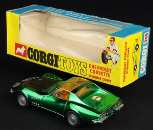 Corgi toys 300 chevrolet corvette stingray mm133 back