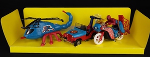 Corgi toys gift set 23 spiderman mm159 models