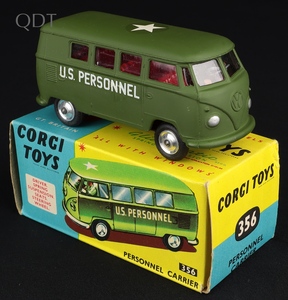 Corgi toys 356 personnel carrier mm165 front