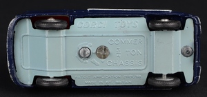 Corgi toys 464 commer police van mm167 base